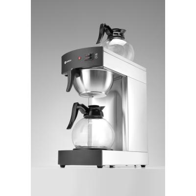 Překapávací kávovar, HENDI, Kitchen Line, 1,8L, 230V/1480W, 220x383x(H)465mm | 208304